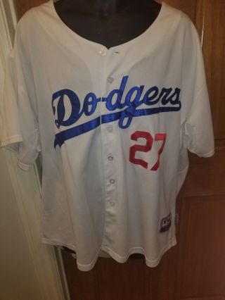 Majestic Authentic Los Angeles Dodgers Matt Kemp 27 Baseball Jersey Men 
