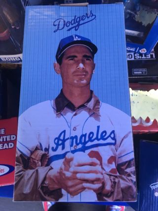 2012 Los Angeles Dodgers Sandy Koufax Hall Of Fame bobblehead SGA 2