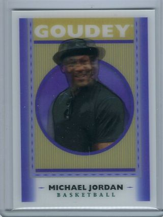 Michael Jordan.  2019 Upper Deck Goodwin Champions Goudey Gl3 Lenticular 3d