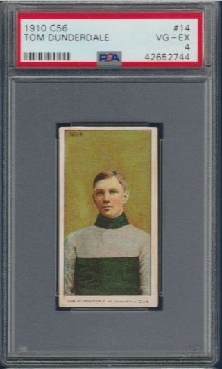 Tom Dunderdale Rc 1910 - 11 C56 Imperial Tobacco 1910 - 11 No 14 Psa 4 27880
