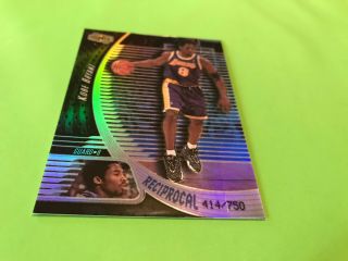 Kobe Bryant 1998 Upper Deck Ionix Reciprocal R31 Los Angeles Lakers 414/750 Nm