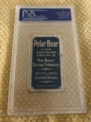 T206 Bill Clymer PSA 4 - Polar Bear Back 2