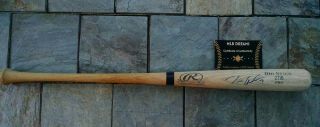 SIGNED CHICAGO WHITE SOX TIM ANDERSON BLONDE RAWLINGS GAME BAT 2