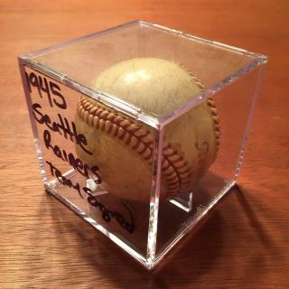 1945 Seattle Rainers Team Signed / Autographed Baseball