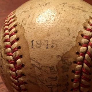 1945 Seattle Rainers Team Signed / Autographed Baseball 2