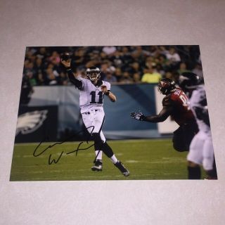 Carson Wentz Autographed Signed 8x10 Photo Philadelphia Eagles Qb