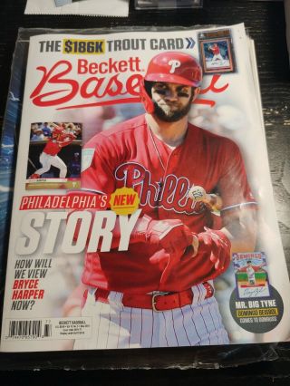 Baseball Beckett May 2019 Bryce Harper.