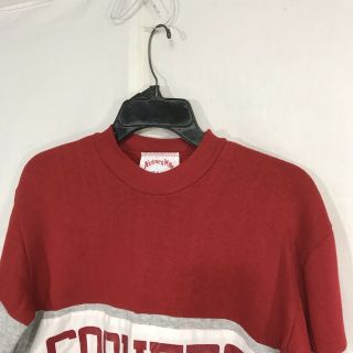 nutmeg mills sweatshirt OU Sooners Vintage Size M Red And Gray 3