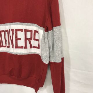 nutmeg mills sweatshirt OU Sooners Vintage Size M Red And Gray 4