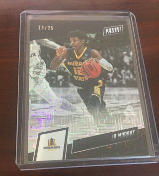 2019 Panini National Convention Ja Morant Rookie Rc Mojo 13/25 M State Grizzlies