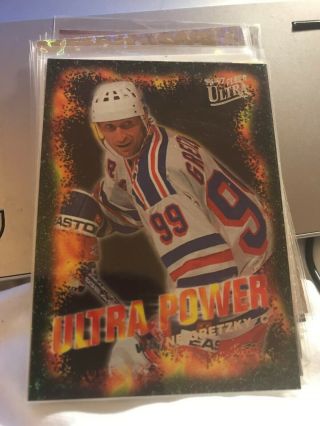 Wayne Gretzky 1996 - 97 Ultra Power 5 Rangers Chn1