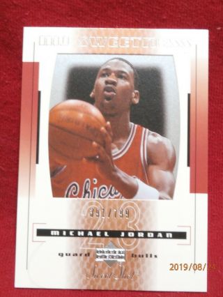 2003 - 04 Ud Sweet Shot Michael Jordan Card 133 Ser.  391/799