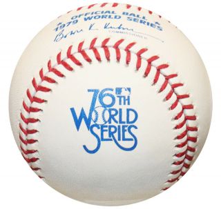 1979 World Series Rawlings Mlb Official Game Baseball Pirates Boxed