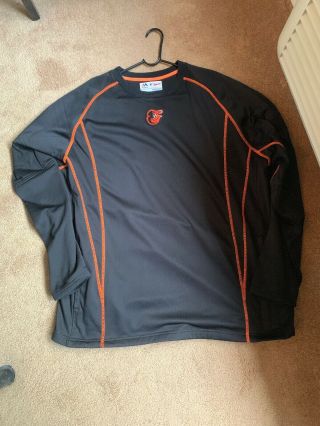 Baltimore Orioles Majestic Long Sleeve Pockets Sweatshirt Xxl