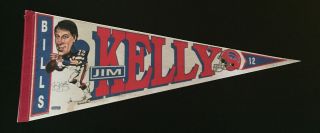Jim Kelly Buffalo Bills Nfl Sports Pennant