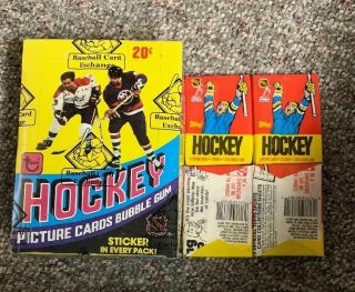 1978 - 79 Topps Hockey Wax Box - 36 Packs - Bbce Authenticated. ,  Bonus