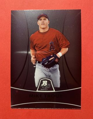 Mike Trout 2010 Bowman Platinum Prospects Rookie Card Pp5 Angels Rc