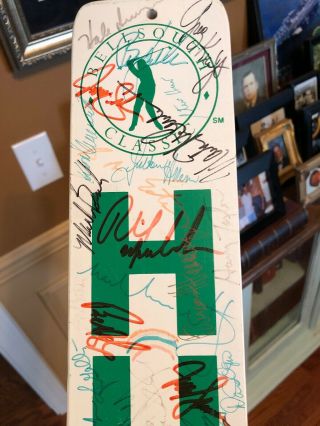 Phil Mickelson Signed Hush Paddle 1995 Bellsouth Classic PGA Golf 3