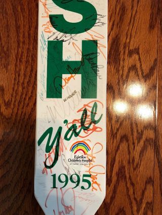 Phil Mickelson Signed Hush Paddle 1995 Bellsouth Classic PGA Golf 6