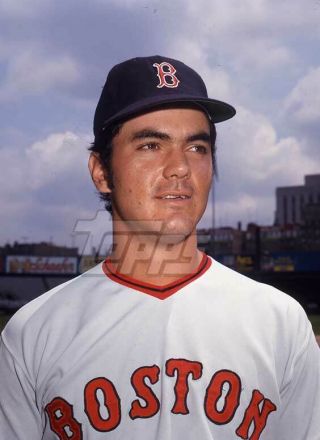 1973 Topps Baseball Color Negative.  Dwight Evans Red Sox