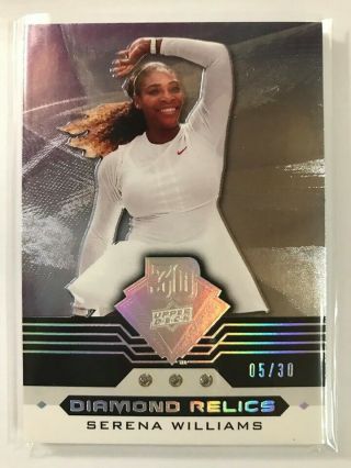 2019 Ud Goodwin Champions 30th Anniversary Diamond Relics Serena Williams 05/30
