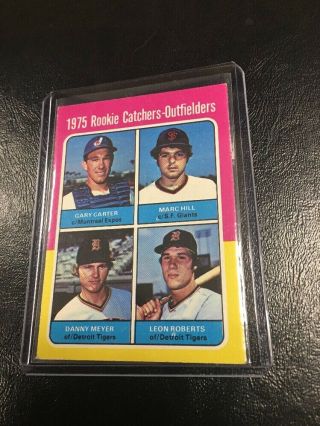 1975 Topps Baseball Rookie Catchers Gary Carter Rc Montreal Expos 620
