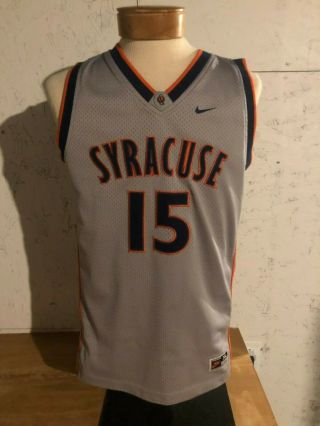 Carmelo Anthony Syracuse Orangemen Sewn Nike Jersey Youth Xl/adult S (20) Orange