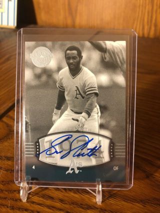 Billy North 2004 Ud Legends Timeless Teams Autograph Auto A’s 1974 101