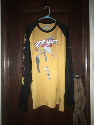 Mens Size 3xl Bornagain Goods Negro Leagues All Star Mlb Baseball Jersey Shirt