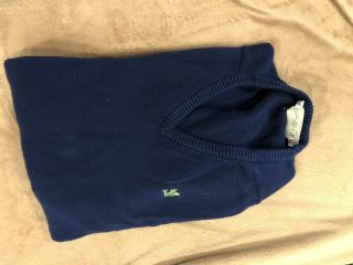 The Country Club Brookline,  Ma Squirrel Course Sweater/ Mens Xl / Navy Blue -