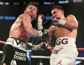 Gennady " Ggg " Golovkin Signed 11x14 Photo (boxing) Authentic Autograph /