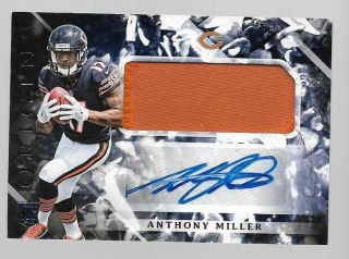 2018 Panini Origins Football Anthony Miller Auto Patch Rc Bears