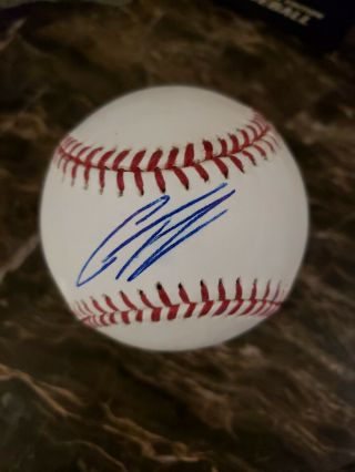 Gleyber Torres York Yankees Autographed Baseball Jsa Certified