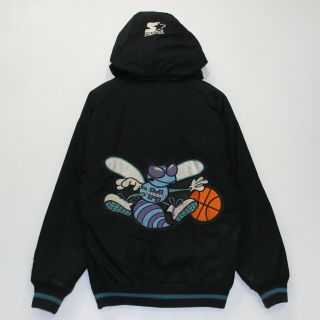 Vintage Charlotte Hornets Nba Starter Insulated Jacket Size Small