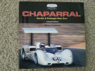 Chaparral Can - Am & Prototype Race Cars,  Limited Edition Signed By Jim Hall