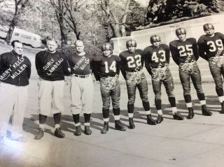 1952 Washington Redskins football panorama Sammy Baugh Curly Lambeau HOF 7