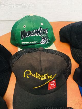 25 - snap Back Hats Destination Advertising Michigan Harley NRA College 7