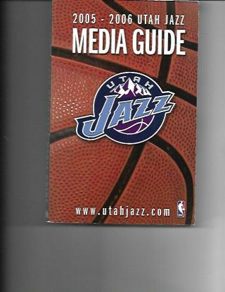 2005 - 06 Utah Jazz Media Guide