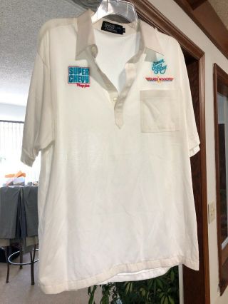 Vintage Chevy 1987 Class Winner Xl White Polo Never Worn