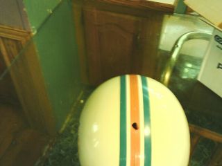 Vintage 1970 ' s NFL Miami Dolphins Rawlings Worn Football Helmet VGC 7