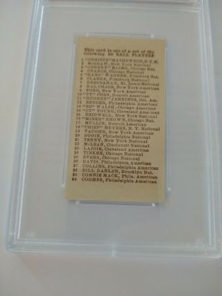 1910 E98 Set Of 30 John McGraw Green PSA DNA Graded EX - MT 6 Baseball Card 11