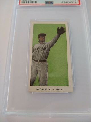 1910 E98 Set Of 30 John McGraw Green PSA DNA Graded EX - MT 6 Baseball Card 12
