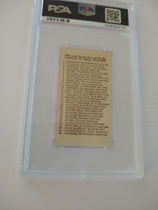 1910 E98 Set Of 30 John McGraw Green PSA DNA Graded EX - MT 6 Baseball Card 9