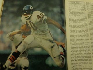 1967 Sports Illustrated Pro Football Preview Tommy Mason Los Angeles Rams 4