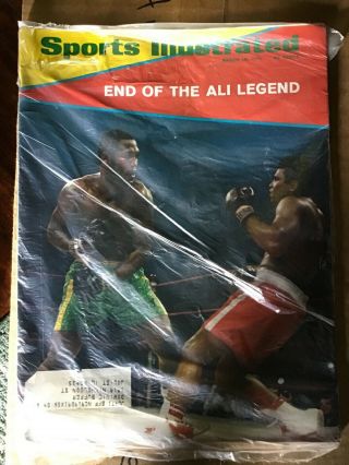 Sports Illustrated March 15,  1971 Muhammad Ali Cover Joe Frazier