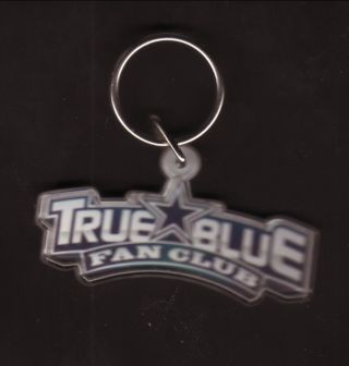 Dallas Cowboys - - True Blue Fan Club Key Chain