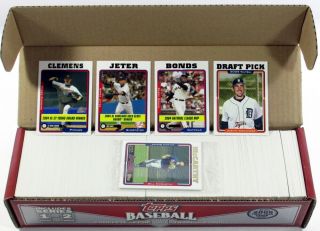 2005 Topps Baseball Opened Hobby Factory Set (733),  Pack Of 5 First Year Cards