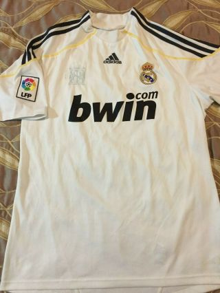 2009 2010 Real Madrid Football Soccer Shirt Jersey Raul Ronaldo Kaka Benzema Era
