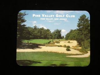 2001 Pine Valley Golf Club Scorecard