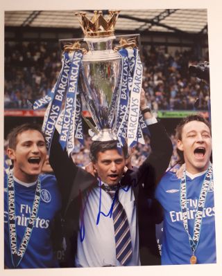 Jose Mourinho Signed Chelsea 8x10 Photo